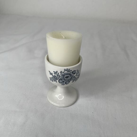 Bristol Crown Ducal Ceramic Hand-painted Vintage Boiled Egg Holder Candle Hold - Picture 1 of 13